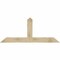 Ekena Millwork Portland Rough Sawn Timber Gable Bracket, Douglas Fir, 72"W x 30"H x 6"D x 6"F, 10/12 Pitch GBW072X30X0606POR00RDF - alternate 1